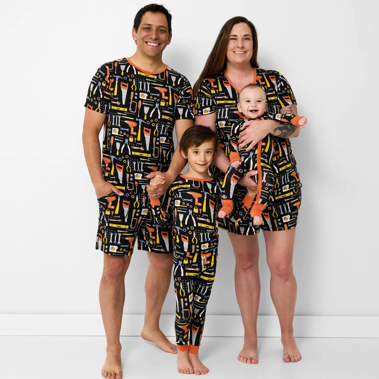 Little Builders Women's Short Sleeve Pajama Top