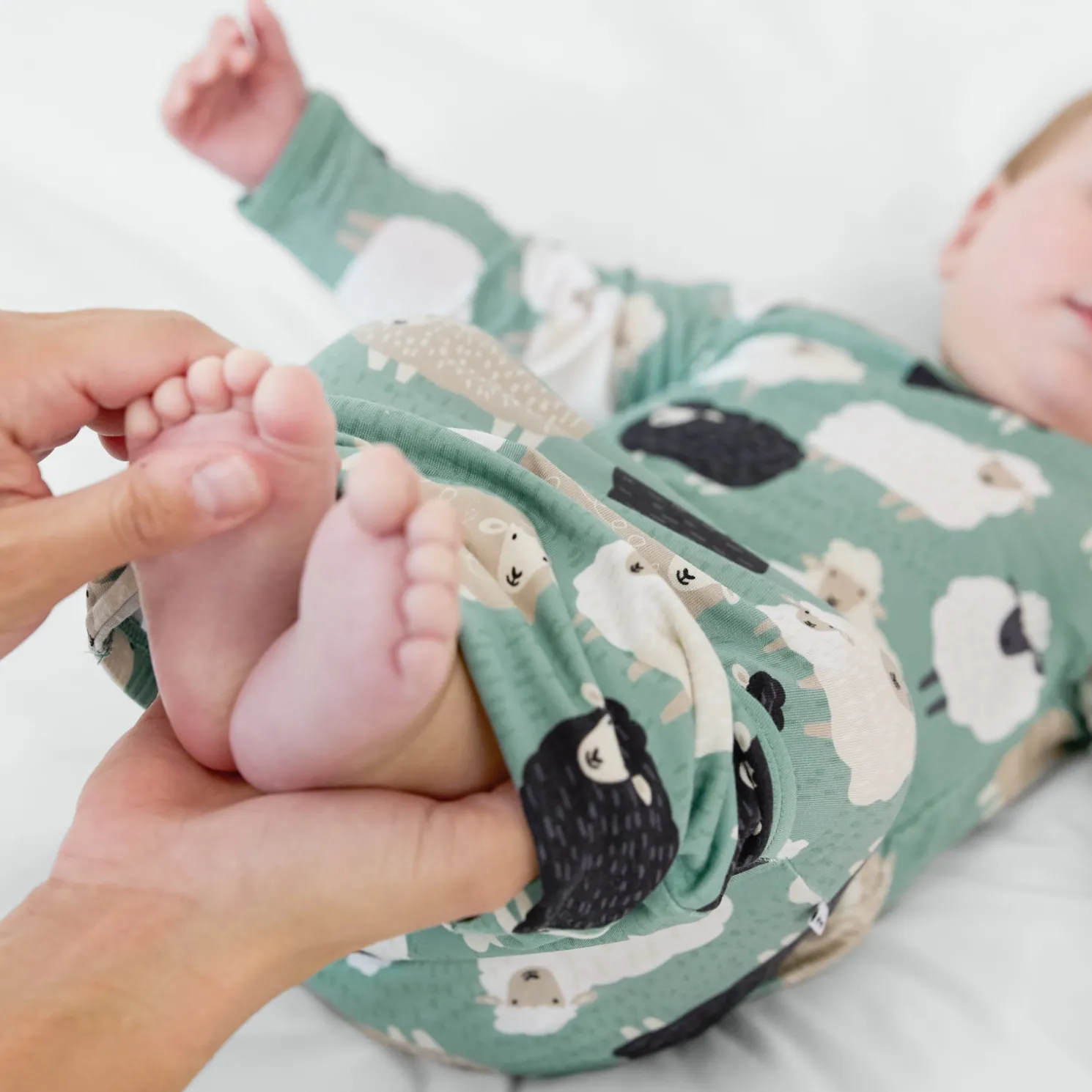 Little Sheepies Infant Gown