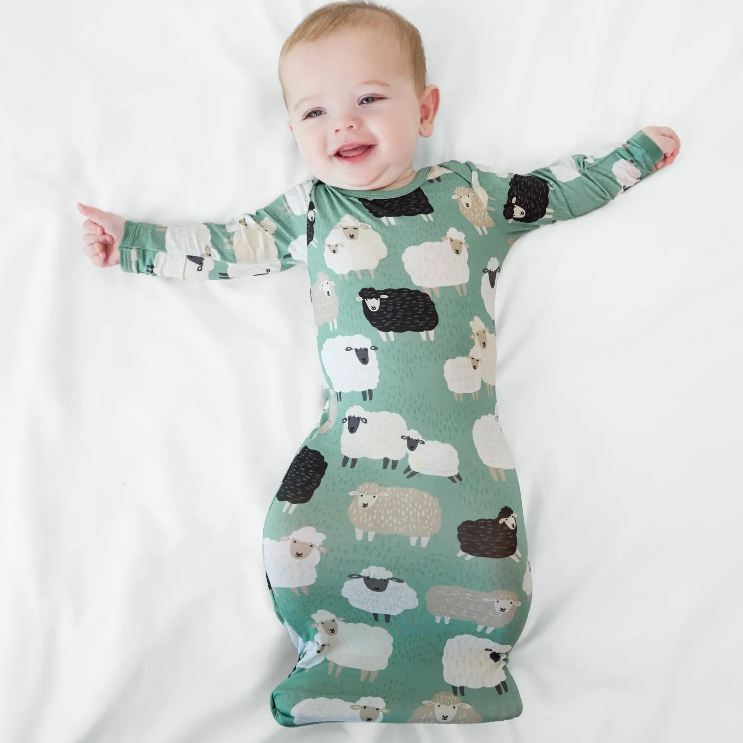 Little Sheepies Infant Gown