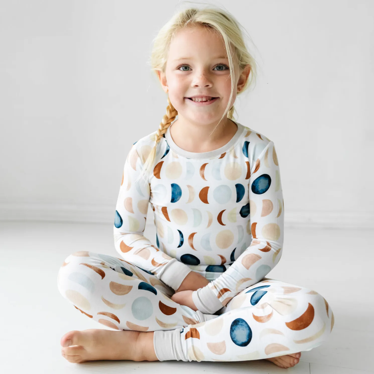 Luna Neutral Two-Piece Pajama Set