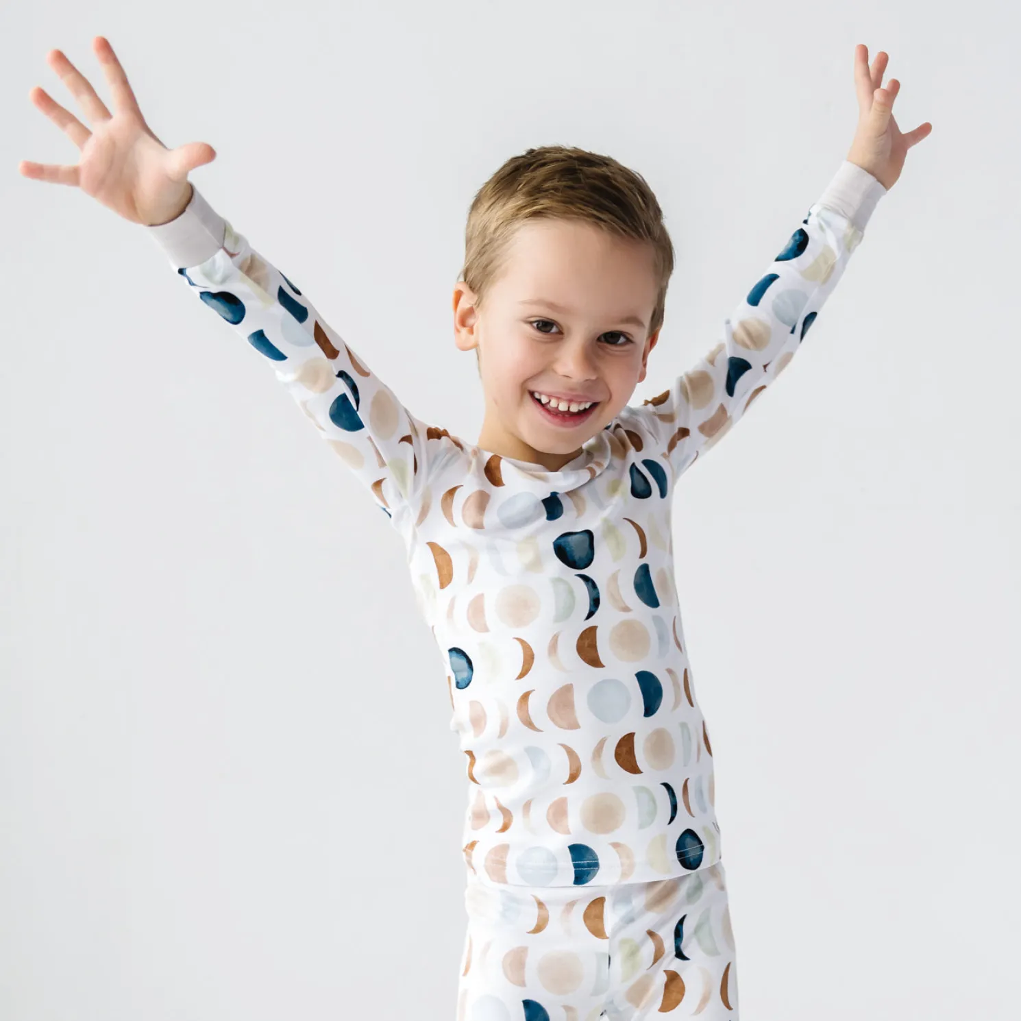 Luna Neutral Two-Piece Pajama Set