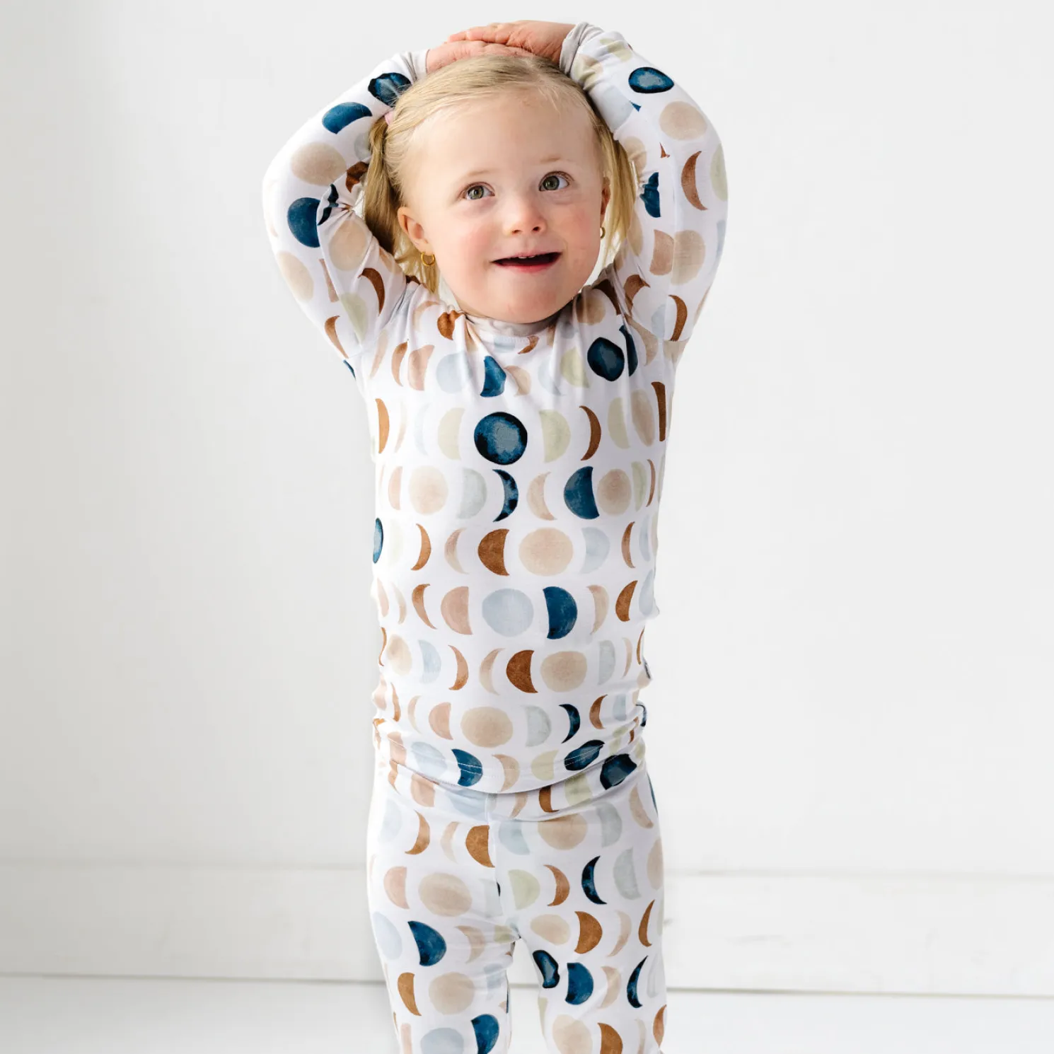Luna Neutral Two-Piece Pajama Set