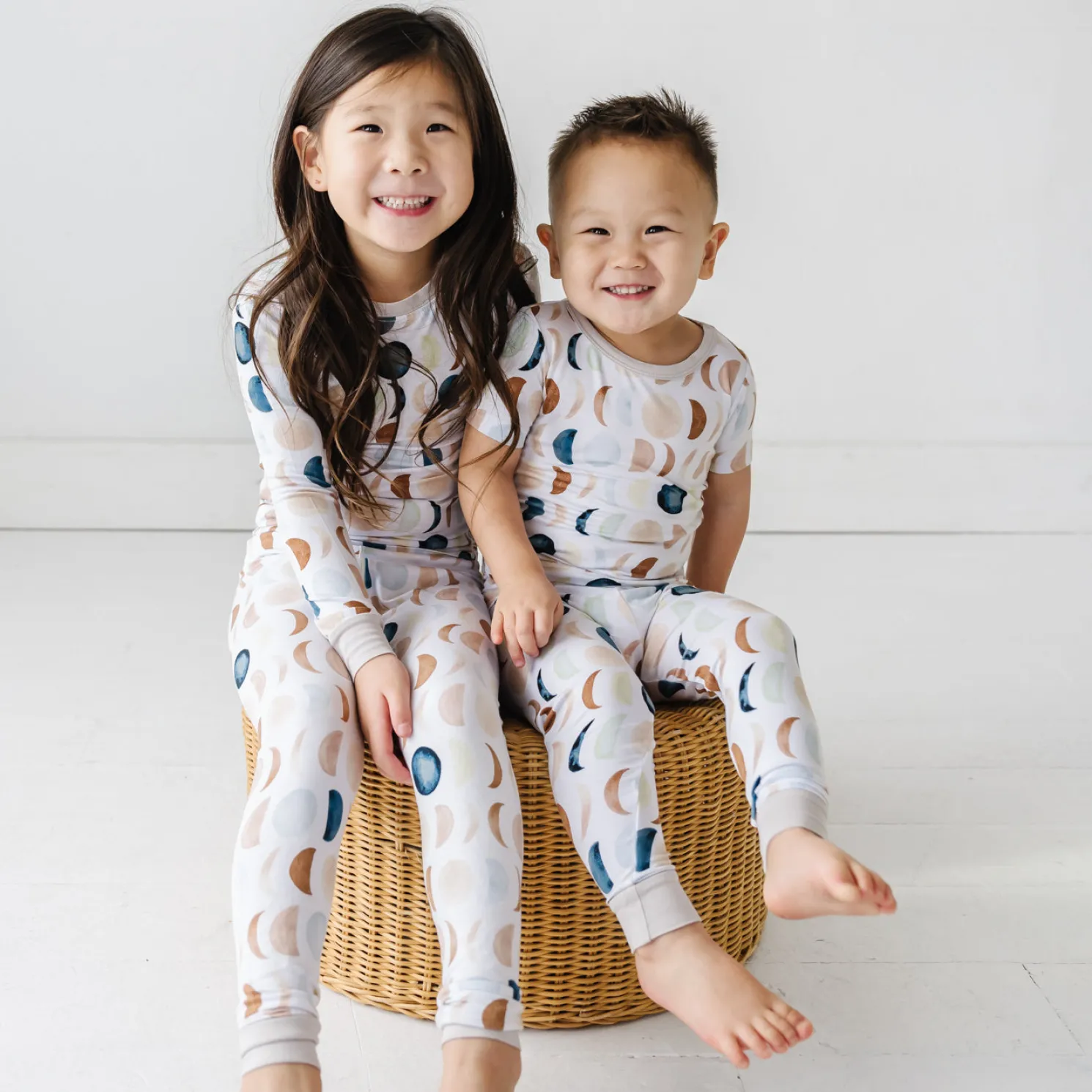 Luna Neutral Two-Piece Pajama Set