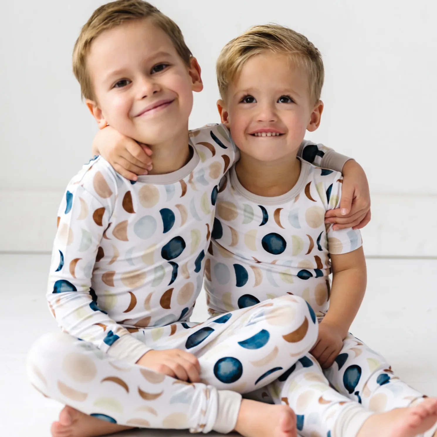 Luna Neutral Two-Piece Pajama Set