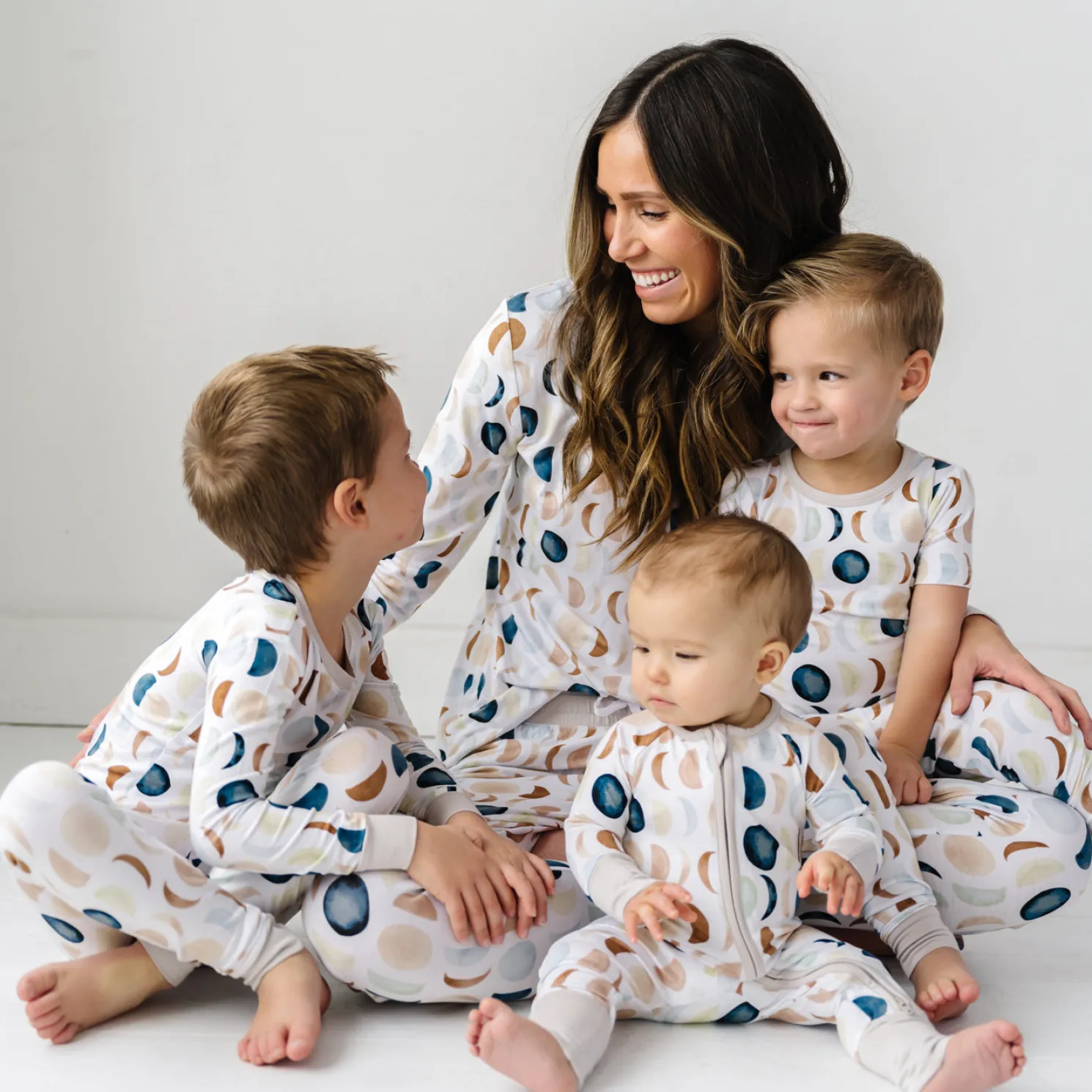 Luna Neutral Two-Piece Pajama Set