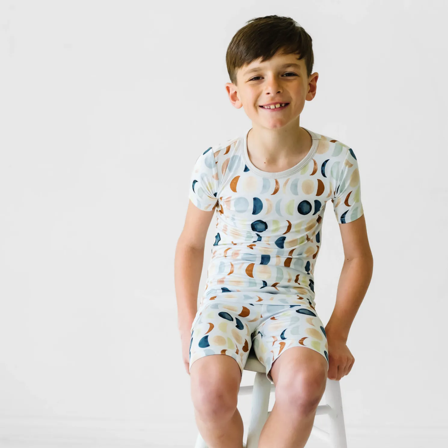 Luna Neutral Two-Piece Pajama Set