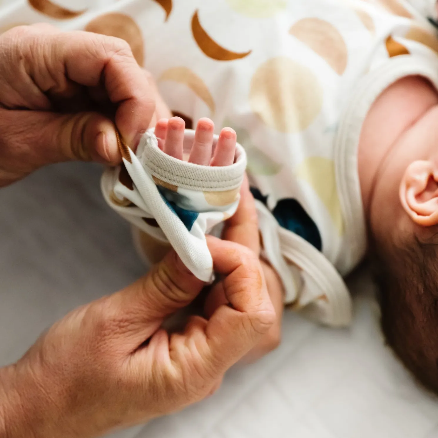 Luna Neutral Infant Gown