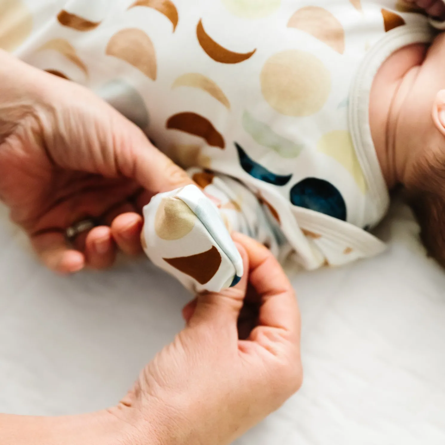 Luna Neutral Infant Gown