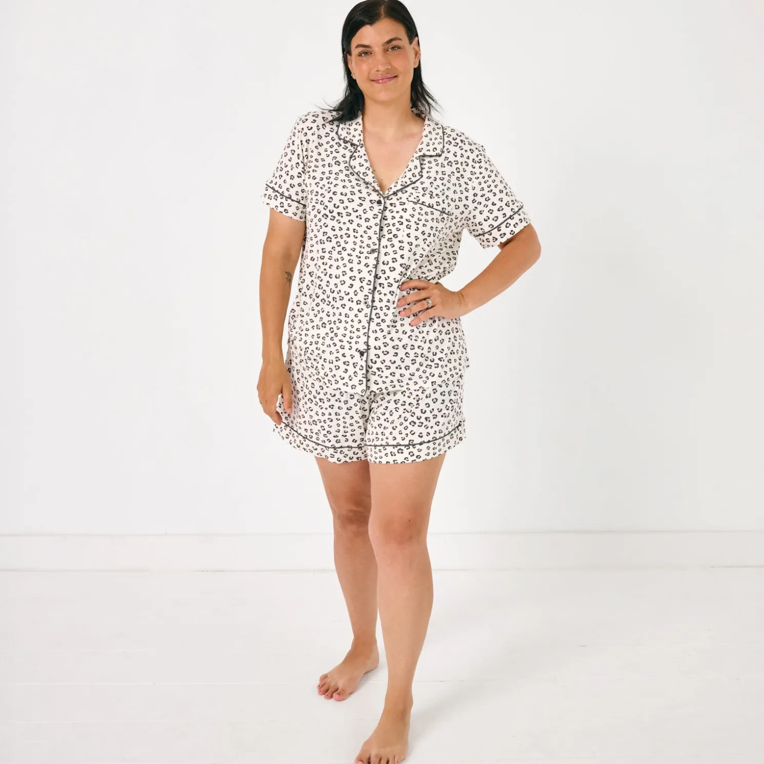 Luxe Leopard Women's Pajama Set