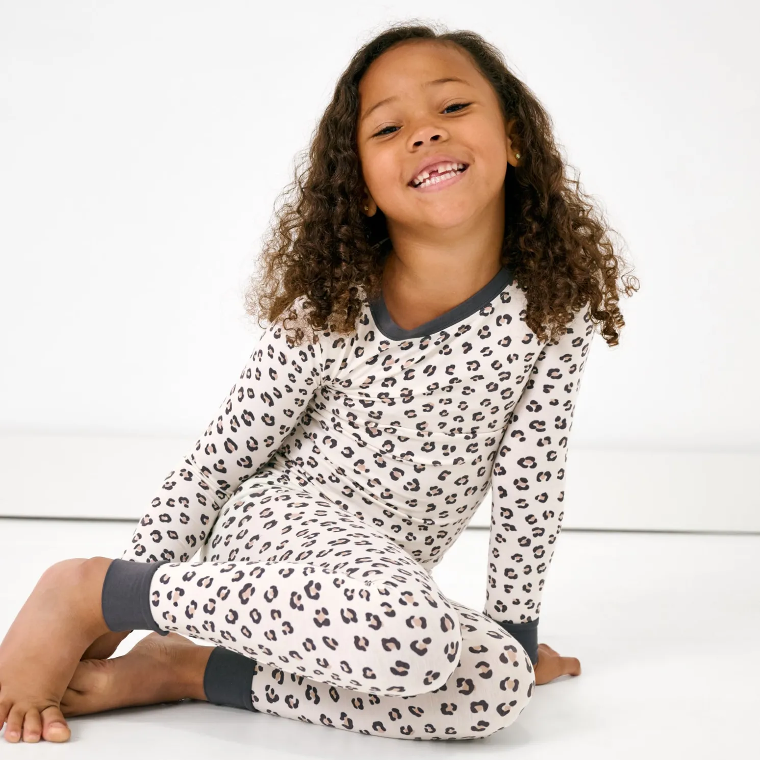 Luxe Leopard Two-Piece Pajama Set