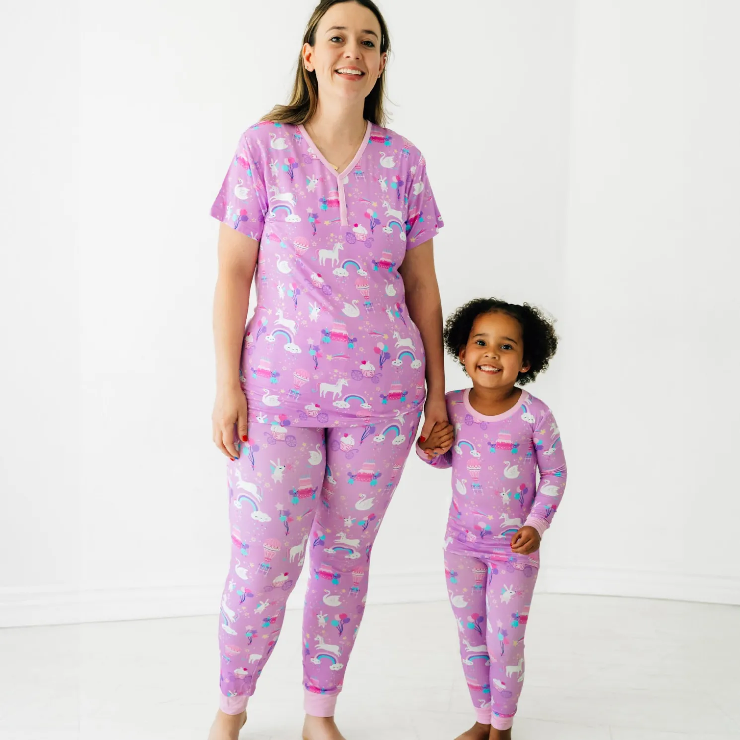 Magical Birthday Women's Short Sleeve Pajama Top