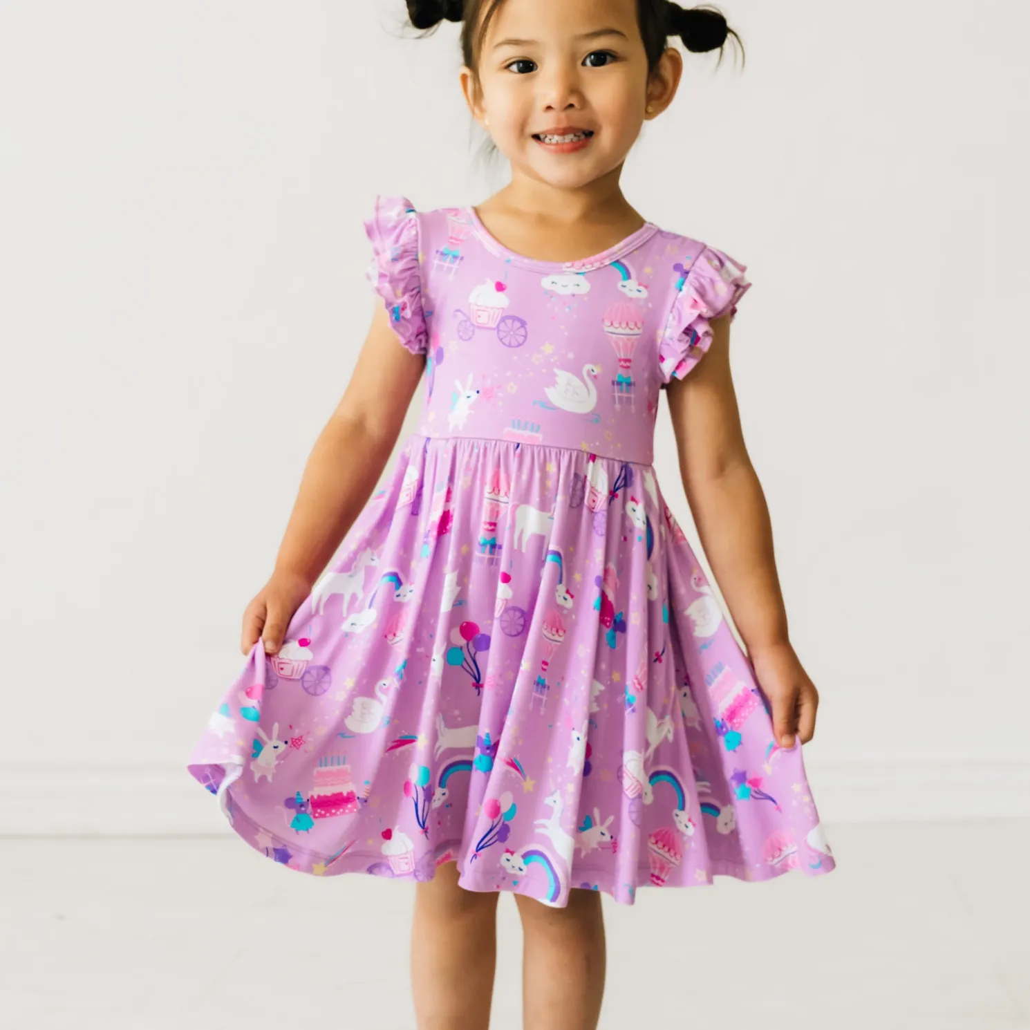 Magical Birthday Flutter Twirl Dress