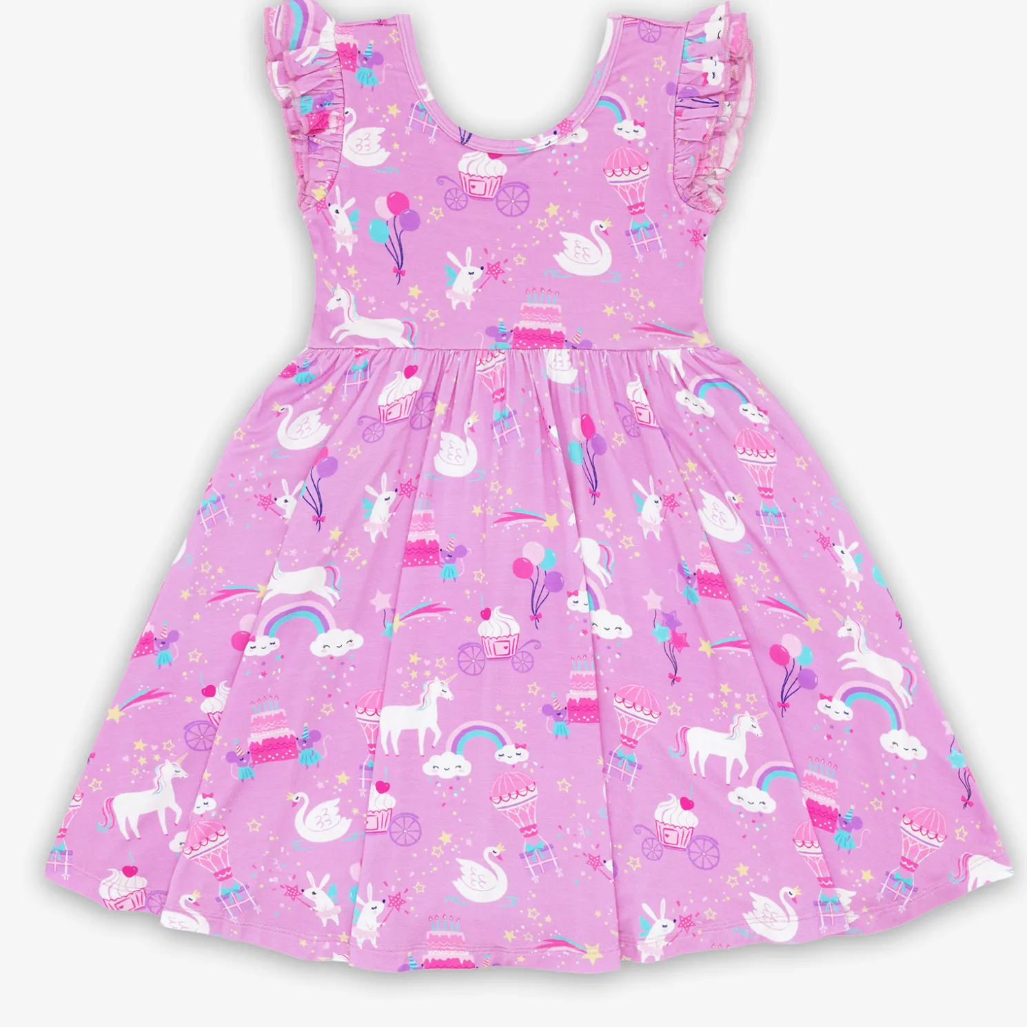 Magical Birthday Flutter Twirl Dress