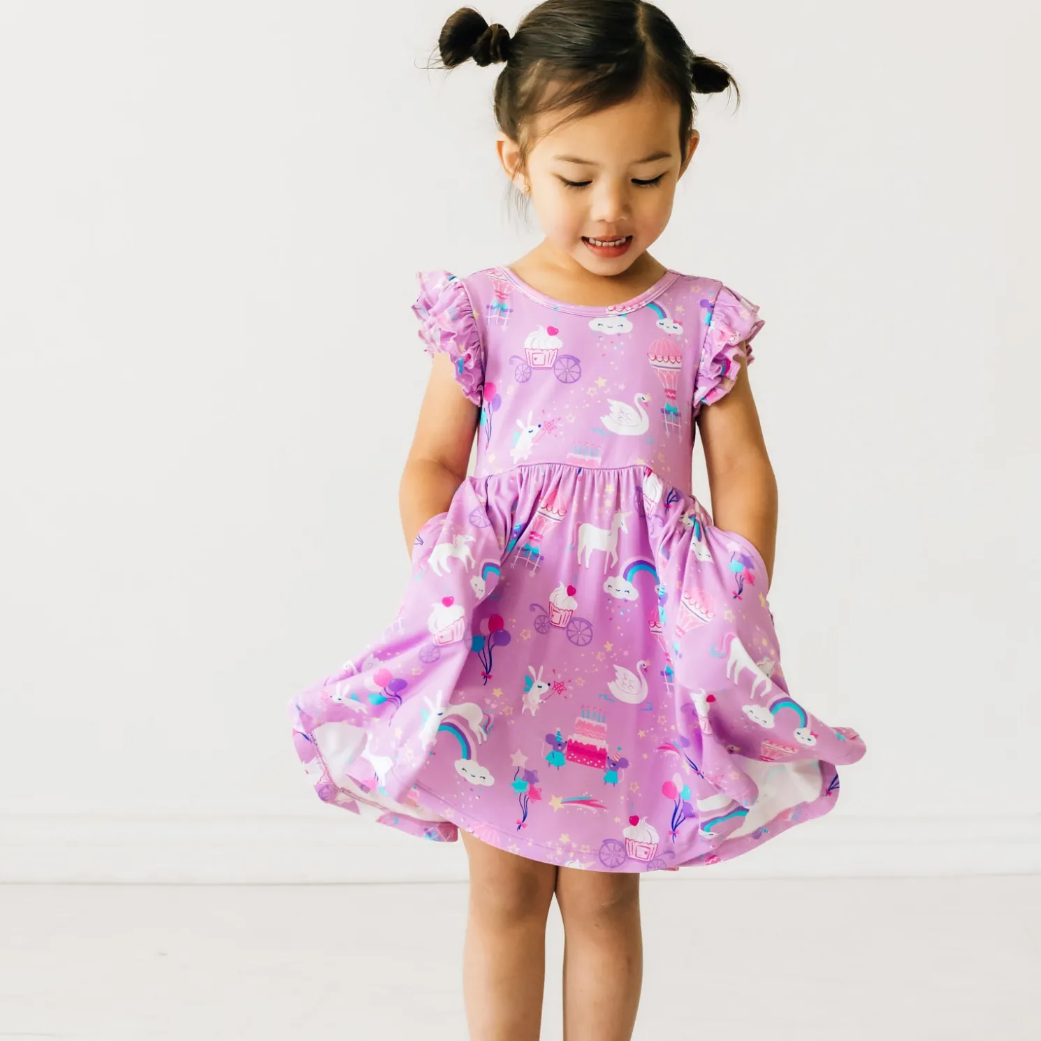 Magical Birthday Flutter Twirl Dress