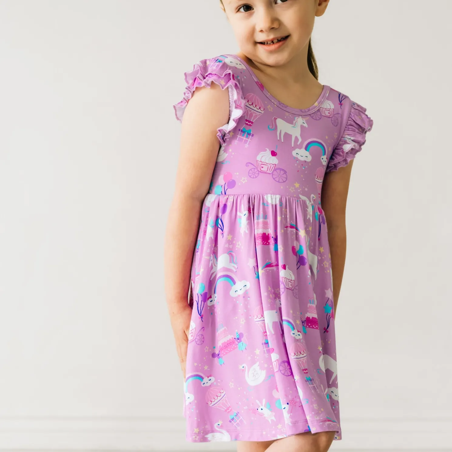 Magical Birthday Flutter Twirl Dress