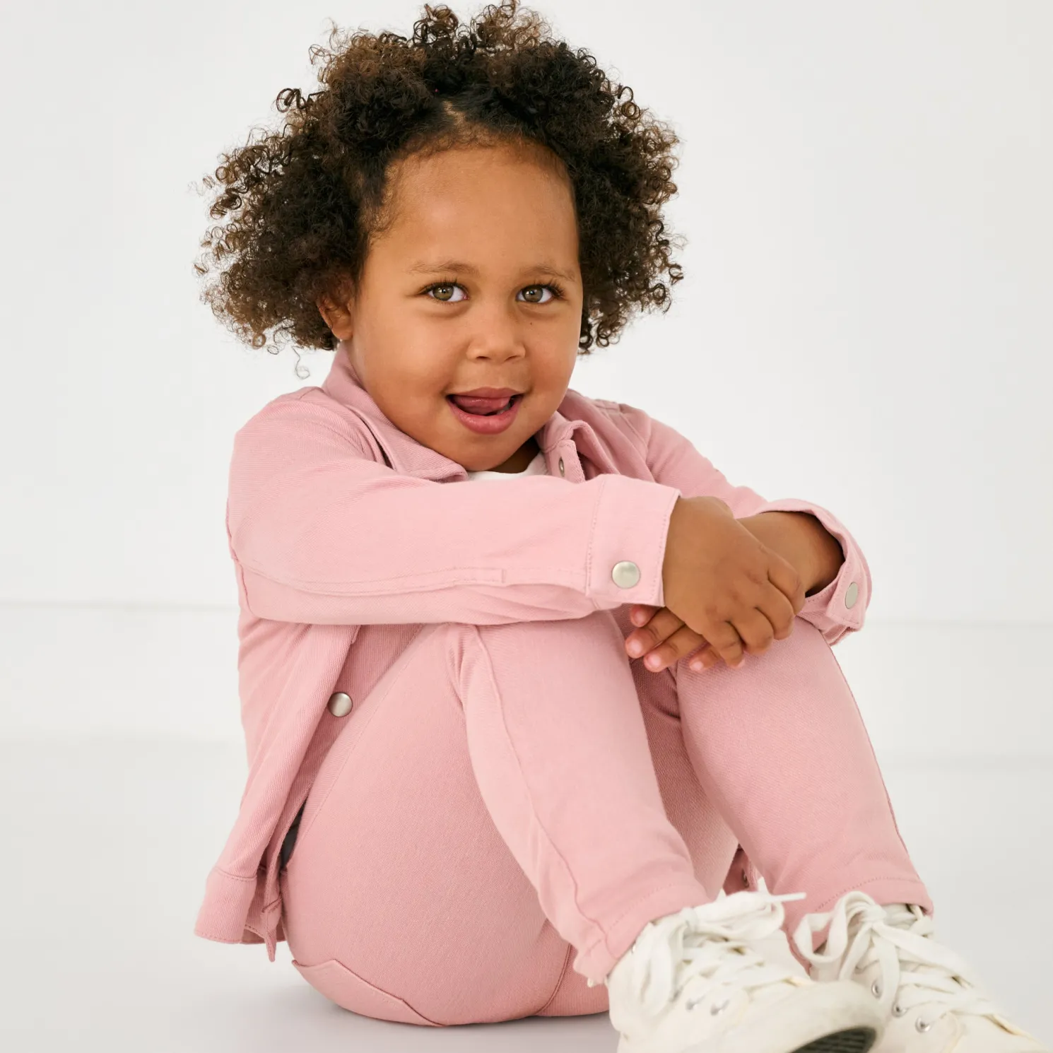 Mauve Blush Denim Jegging