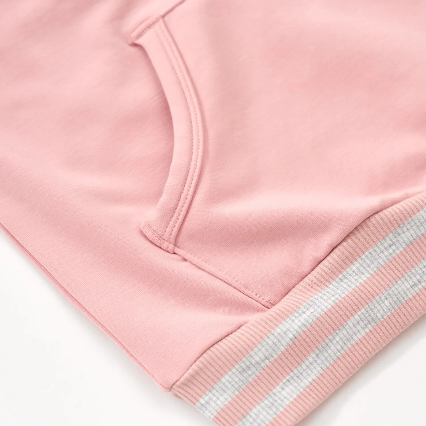 Mauve Blush Pocket Crewneck