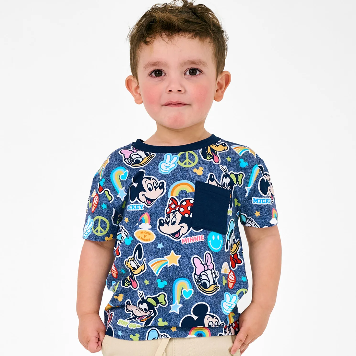Mickey's Clubhouse Relaxed Pocket Tee