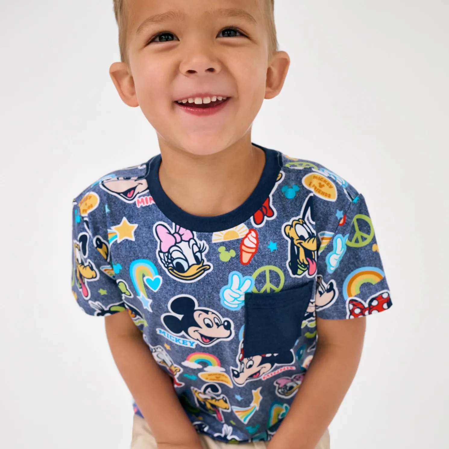 Mickey's Clubhouse Relaxed Pocket Tee