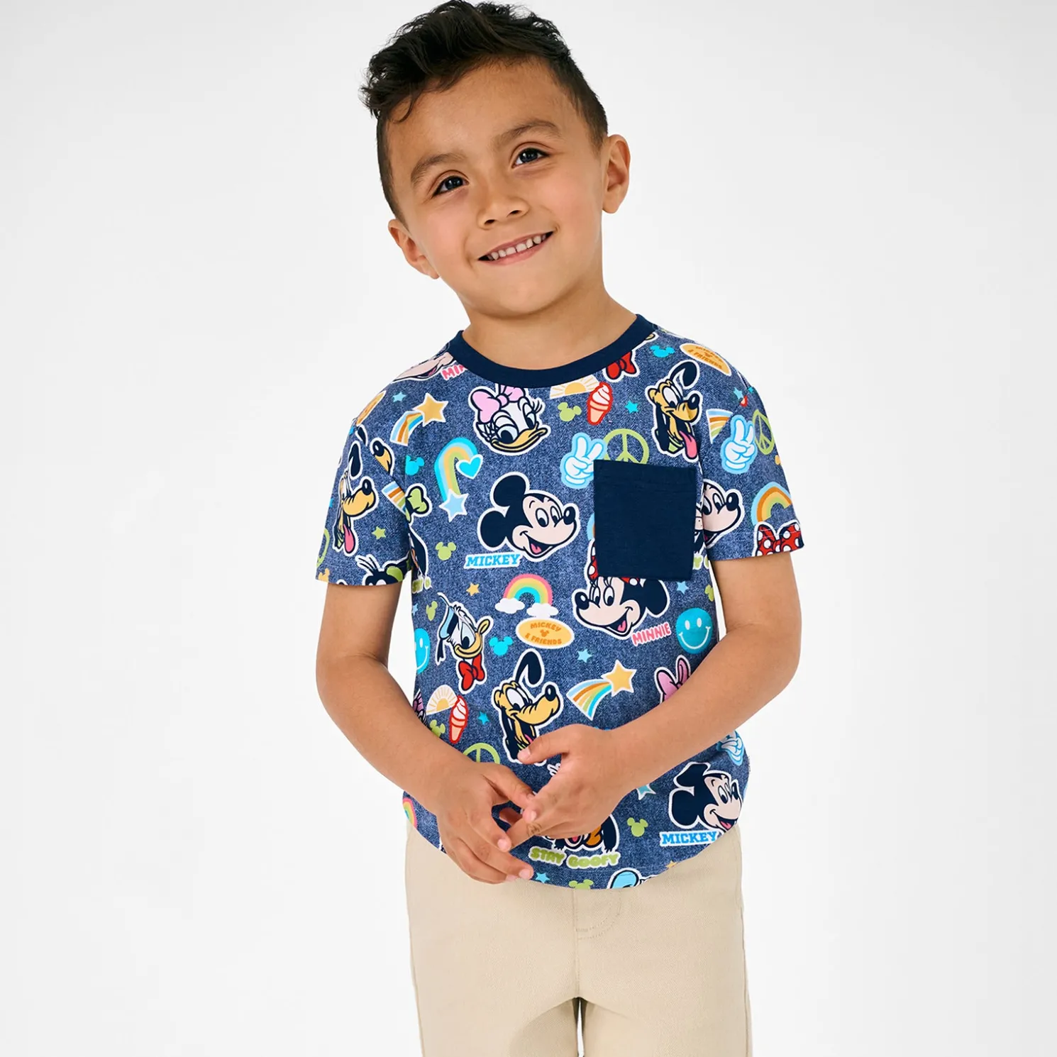 Mickey's Clubhouse Relaxed Pocket Tee