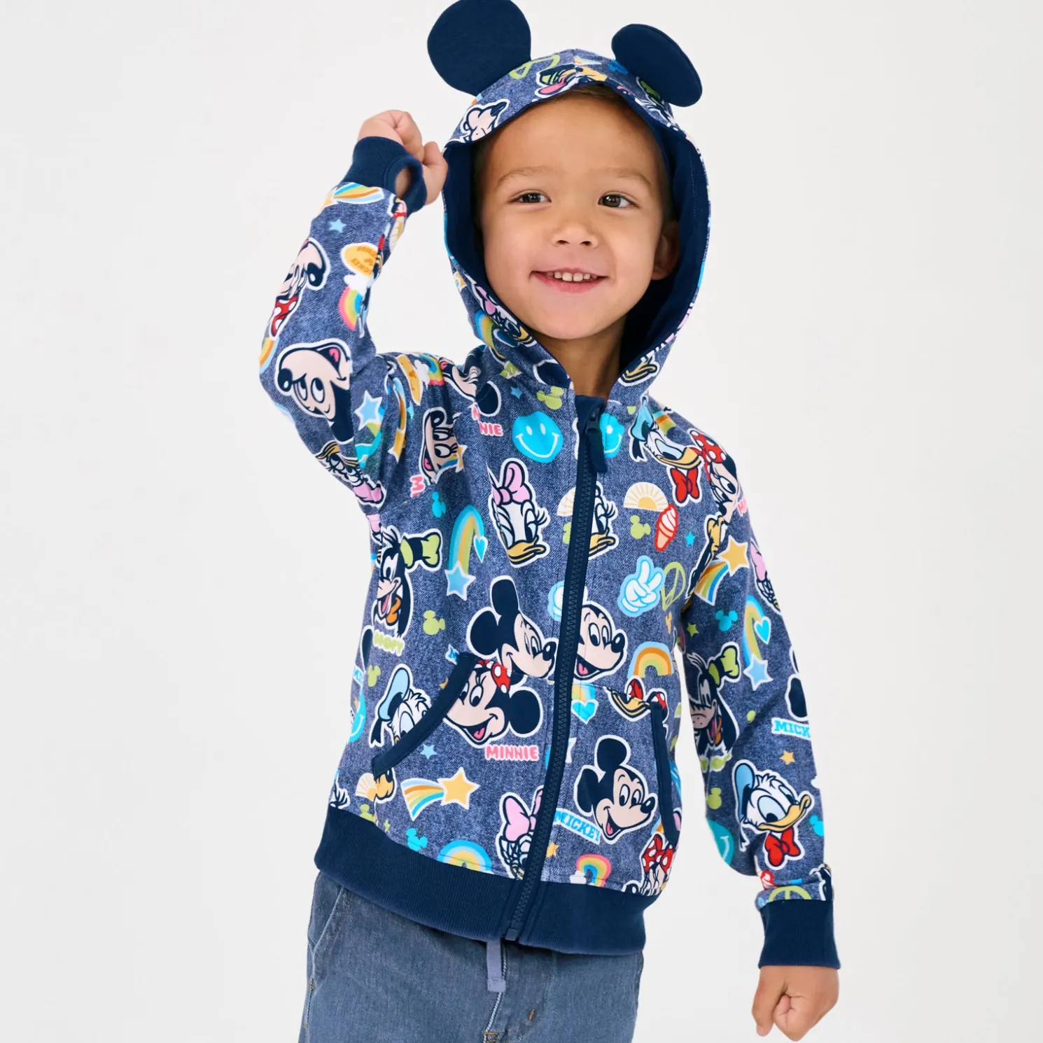 Mickey's Clubhouse Mickey Zip Hoodie