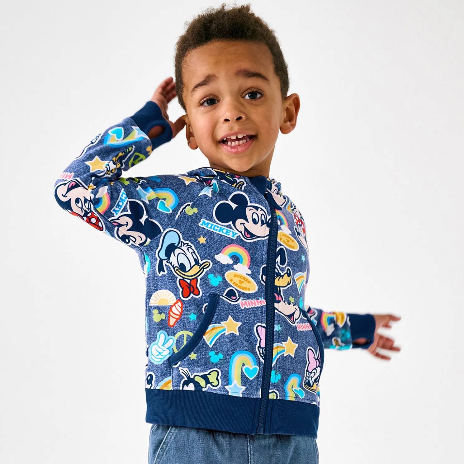 Mickey's Clubhouse Mickey Zip Hoodie