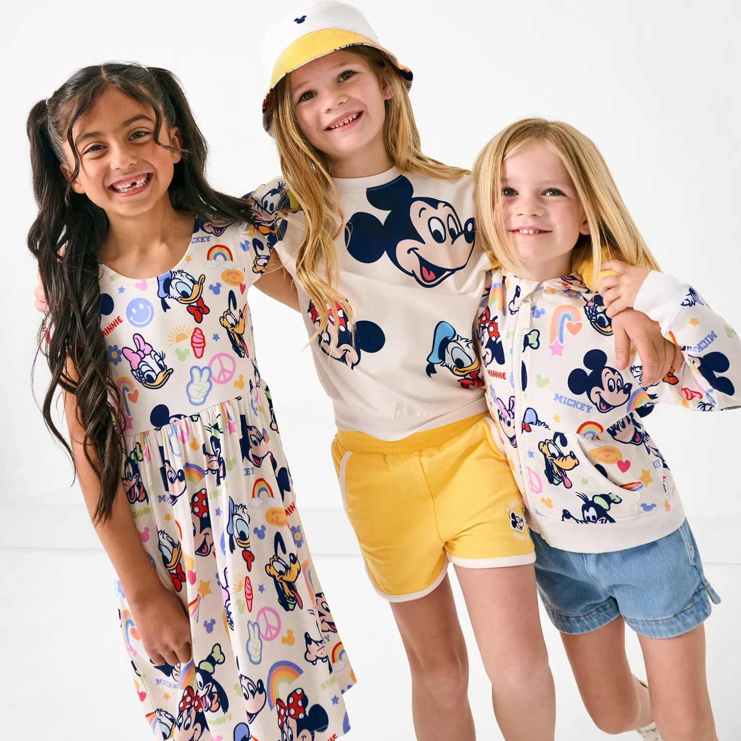 Mickey's Clubhouse Drop Shoulder Crewneck