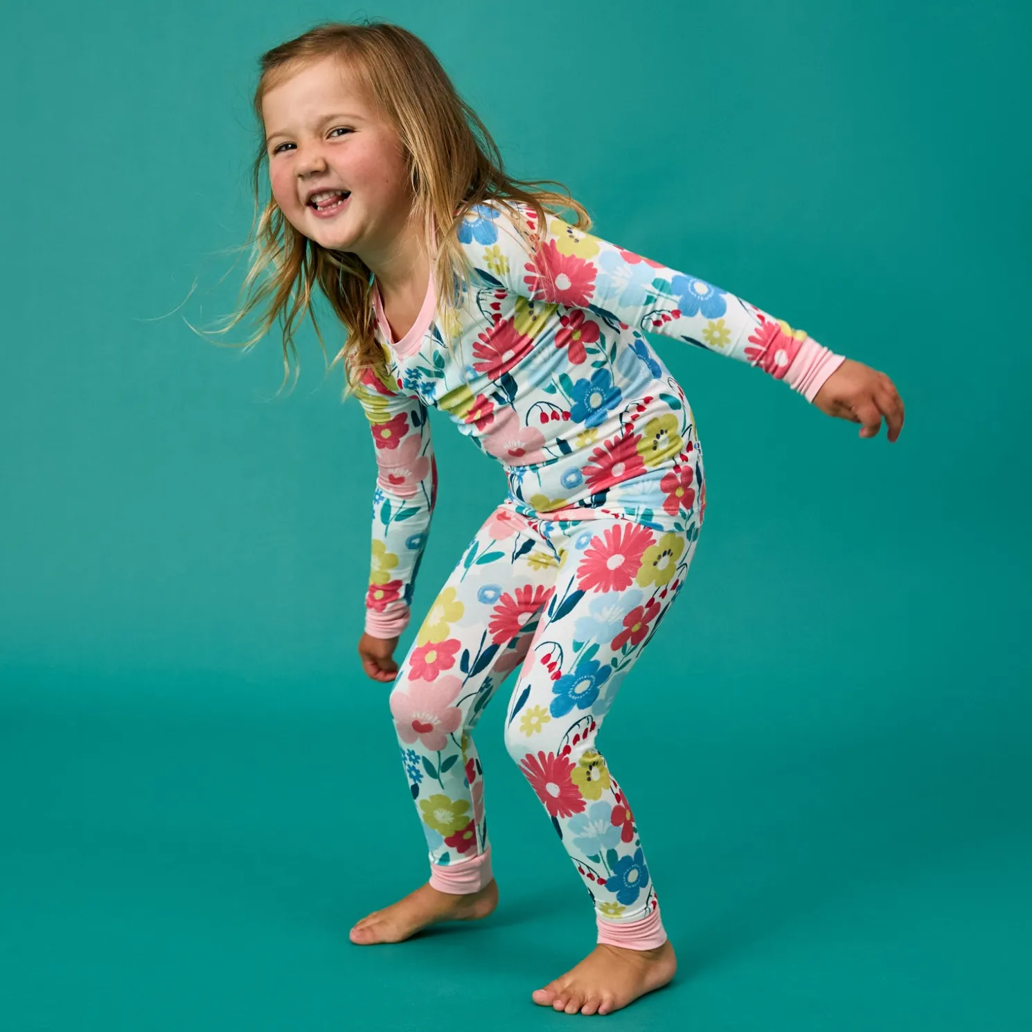 Midsummer Meadow Two-Piece Pajama Set
