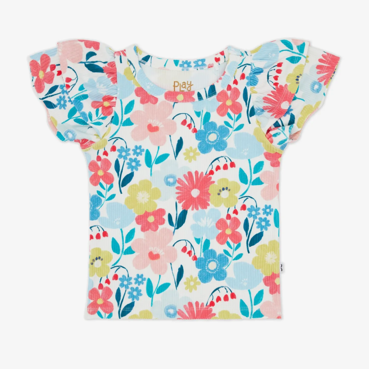 Midsummer Meadow Double Flutter Tee