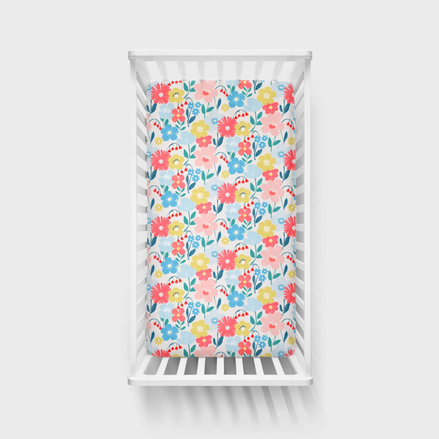 Midsummer Meadow Fitted Crib Sheet