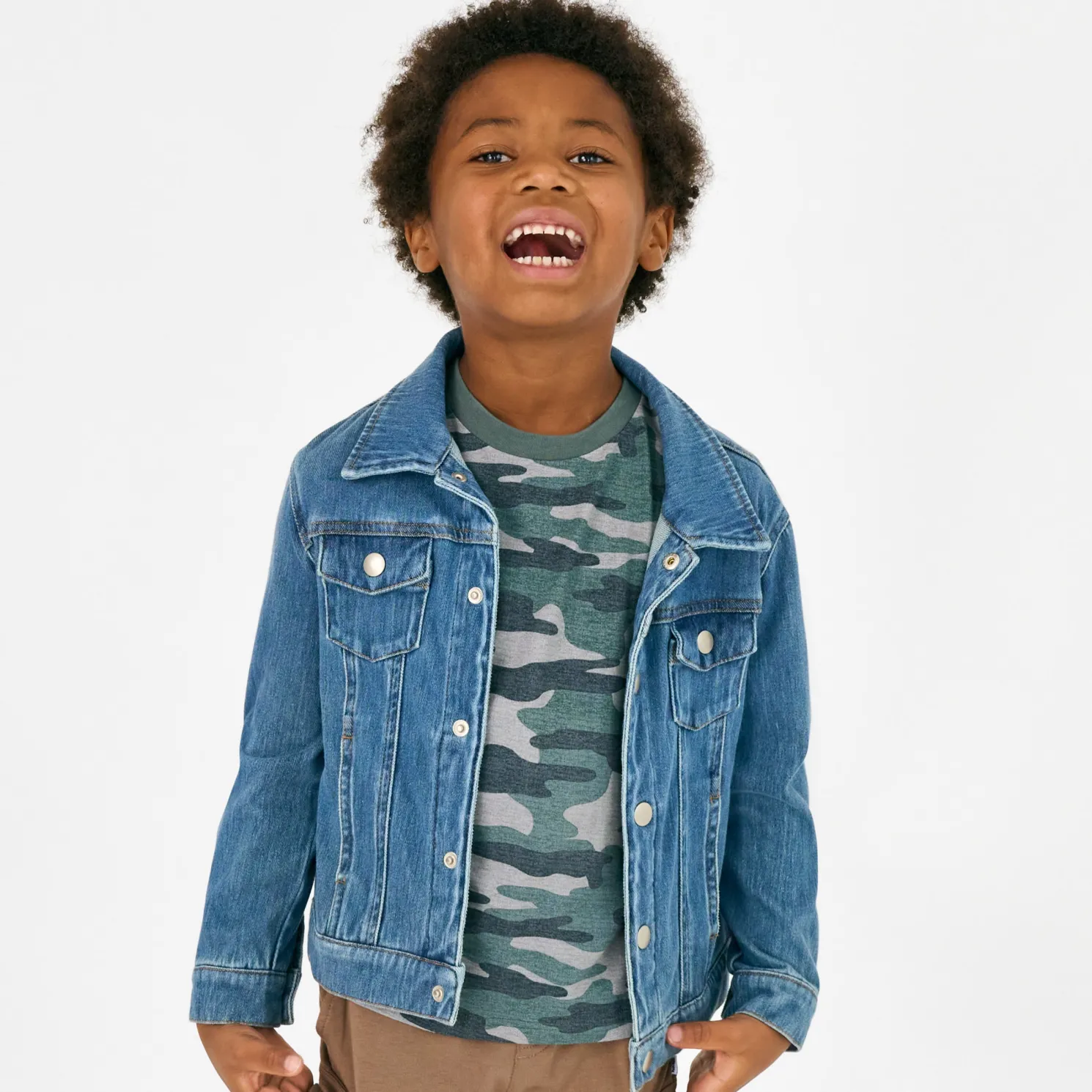 Midwash Blue Denim Trucker Jacket