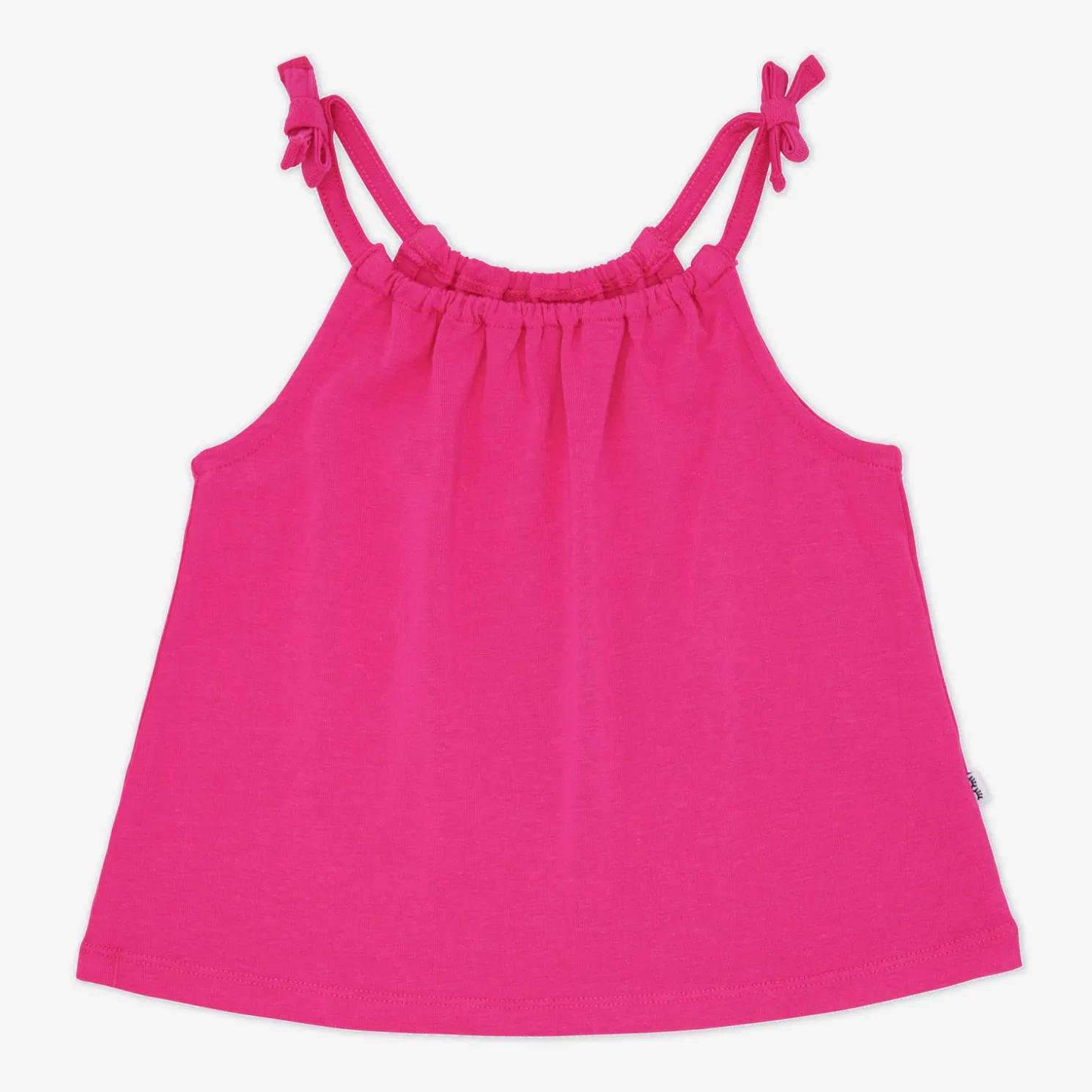 Mighty Magenta Bow Strap Tank
