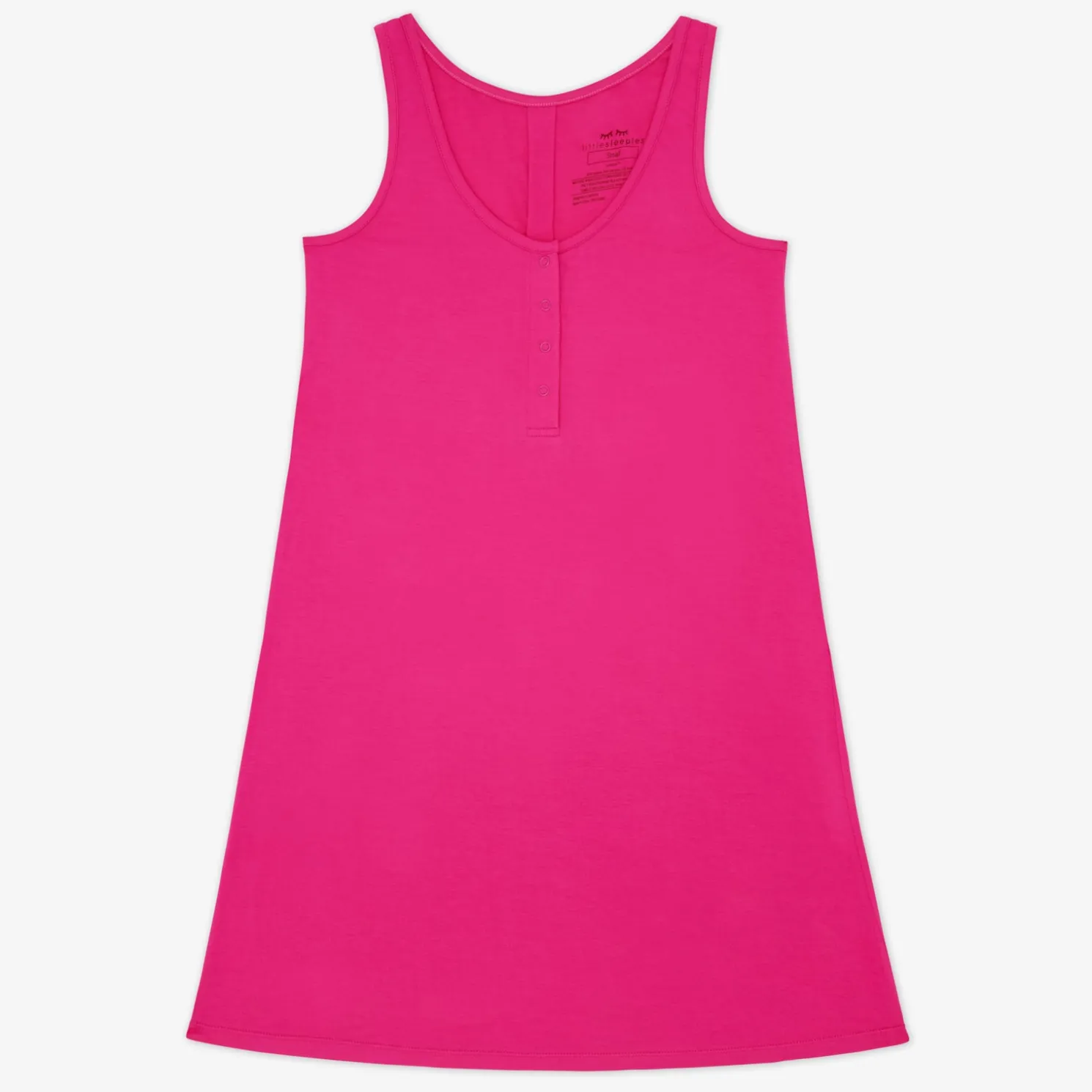 Mighty Magenta Women's Sleeveless Nightgown