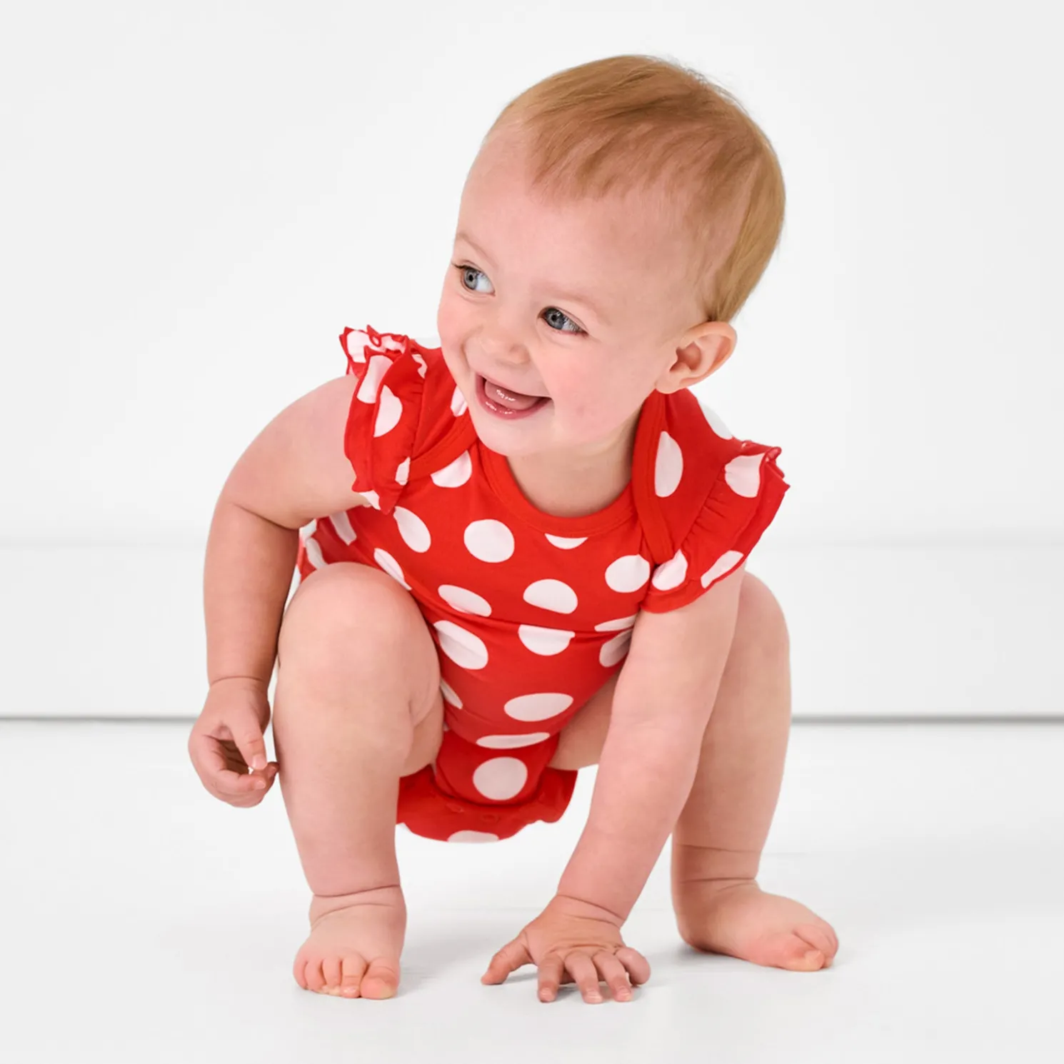 Minnie Polka Dot Flutter Bodysuit