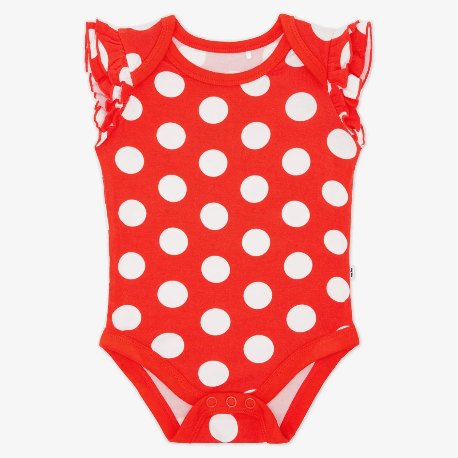 Minnie Polka Dot Flutter Bodysuit