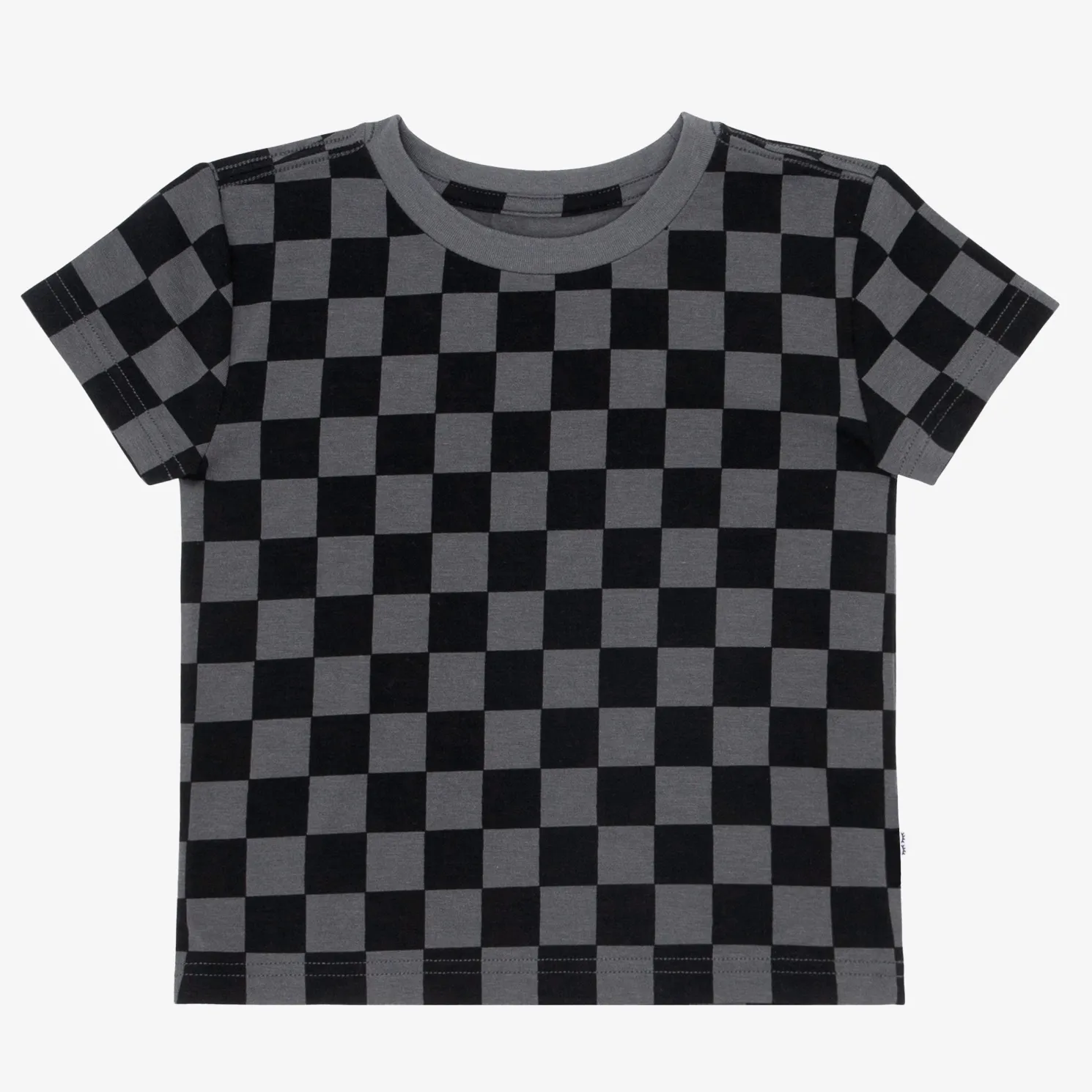 Monochrome Checks Relaxed Tee