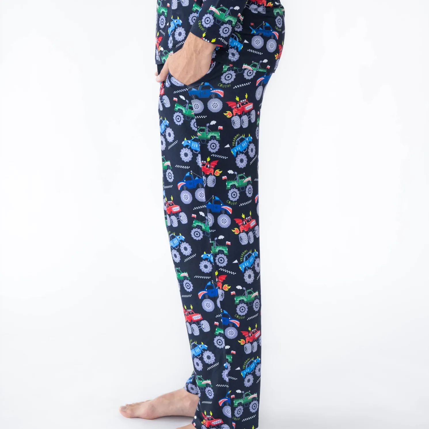 Monster Truck Madness Men's Pajama Pants