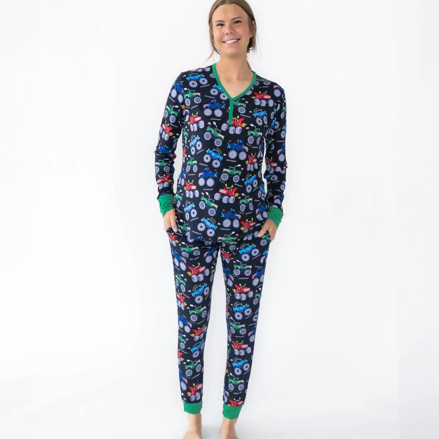 Monster Truck Madness Women's Pajama Pants