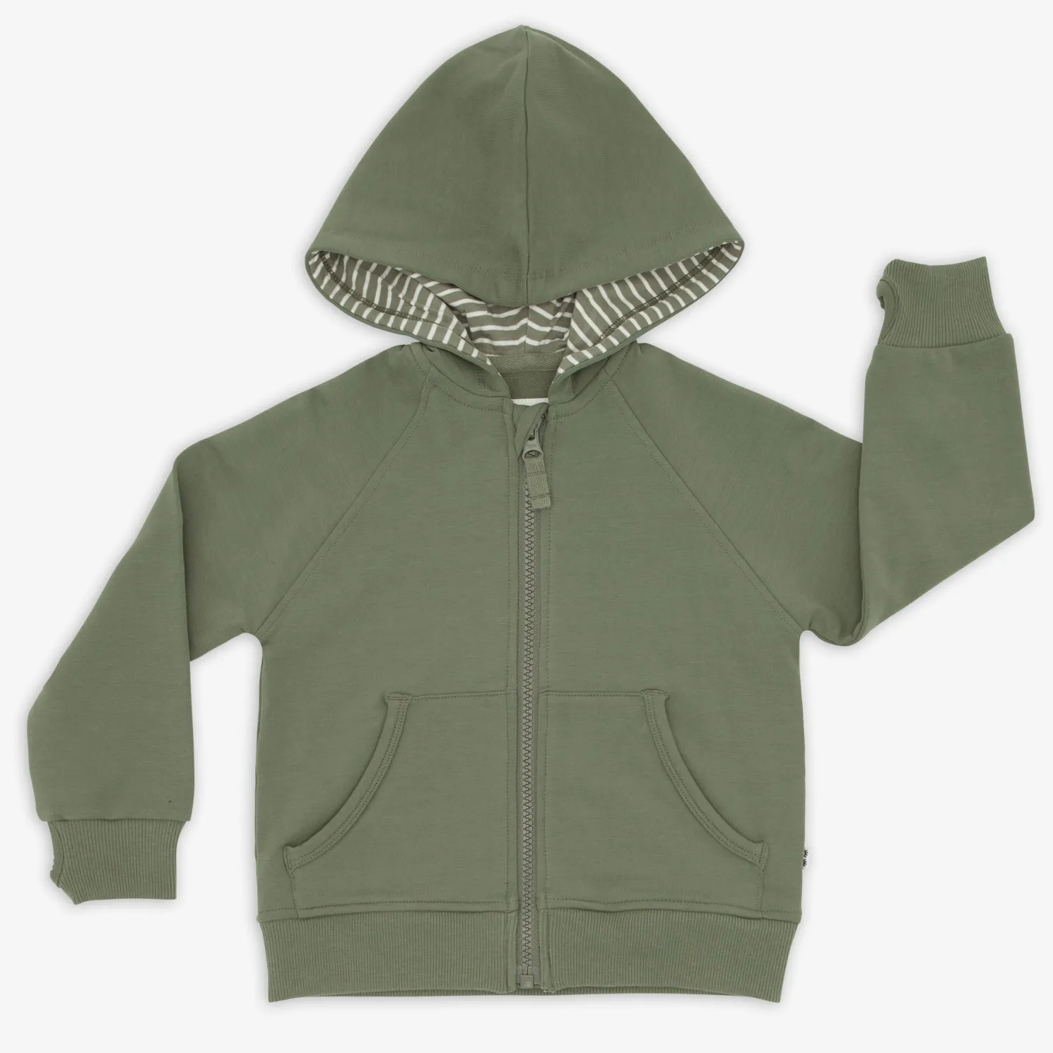 Moss Zip Hoodie