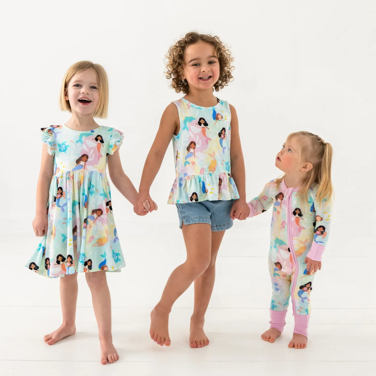 Mystic Mermaids Flutter Twirl Dress