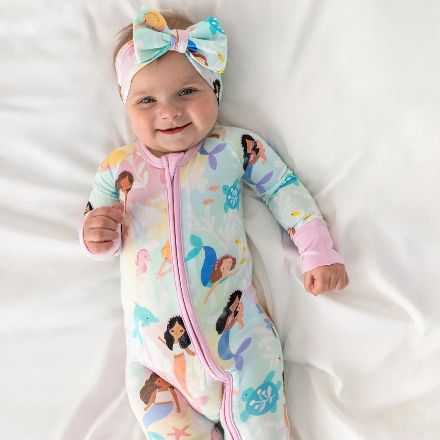 Mystic Mermaids Luxe Bow Headband