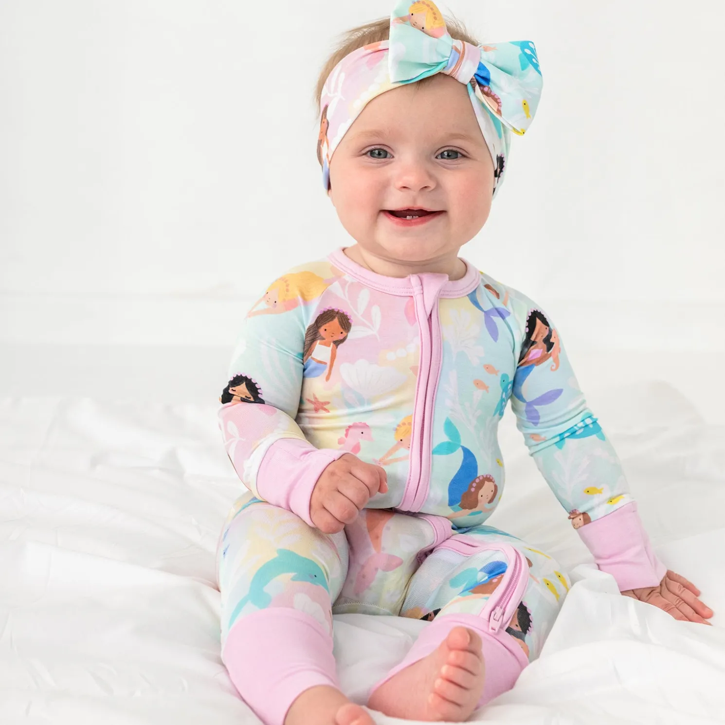 Mystic Mermaids Luxe Bow Headband