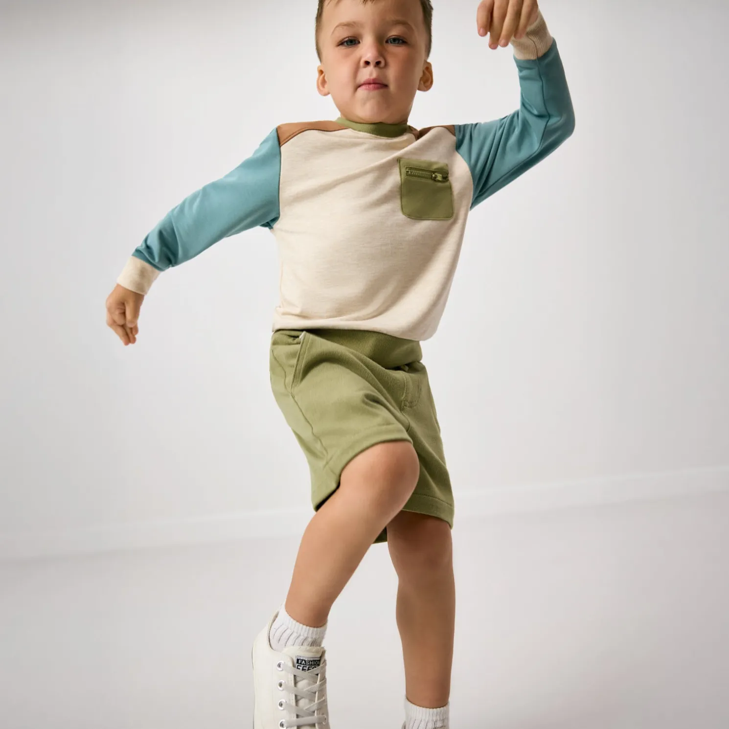 Natural Heather Crewneck Sweatshirt