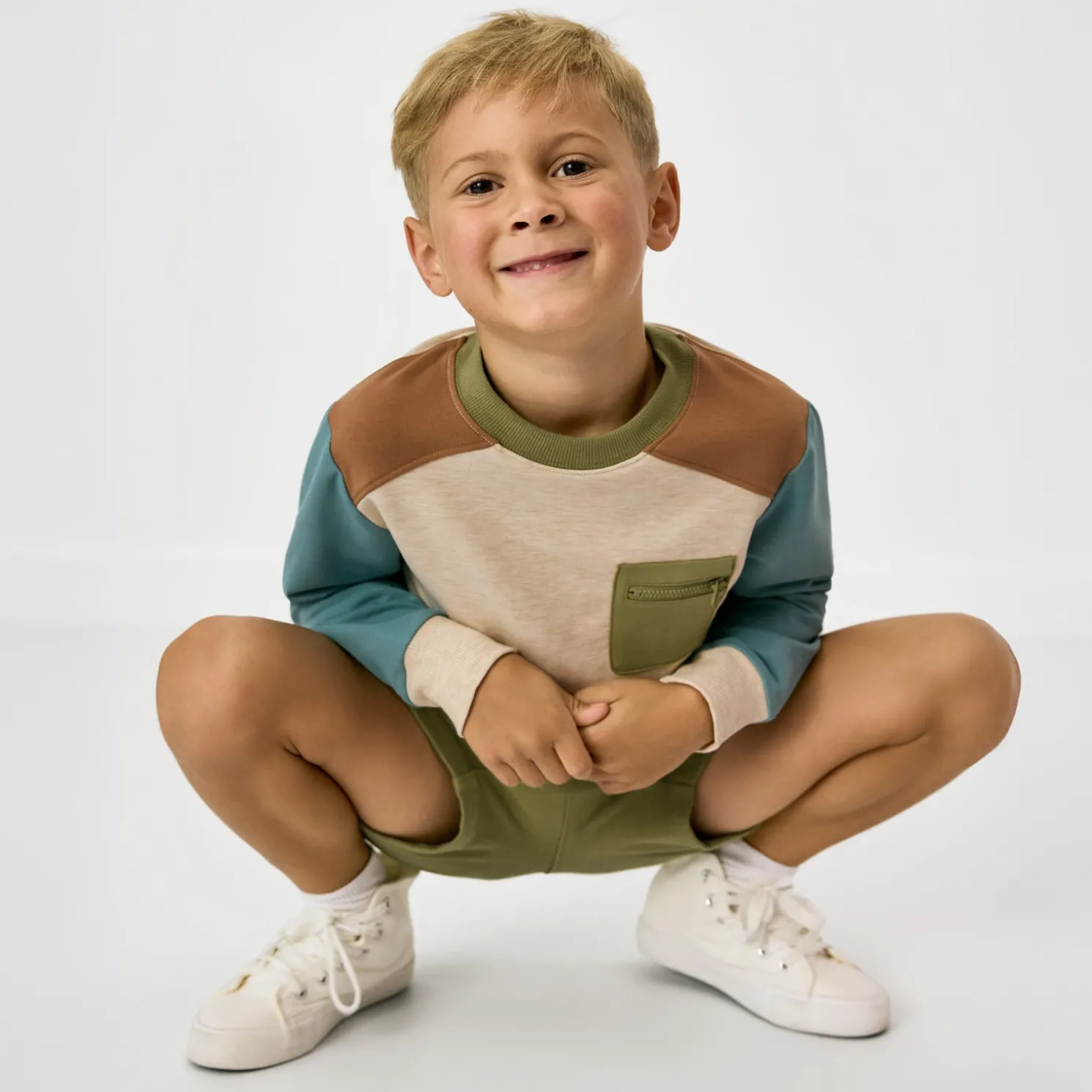 Natural Heather Crewneck Sweatshirt