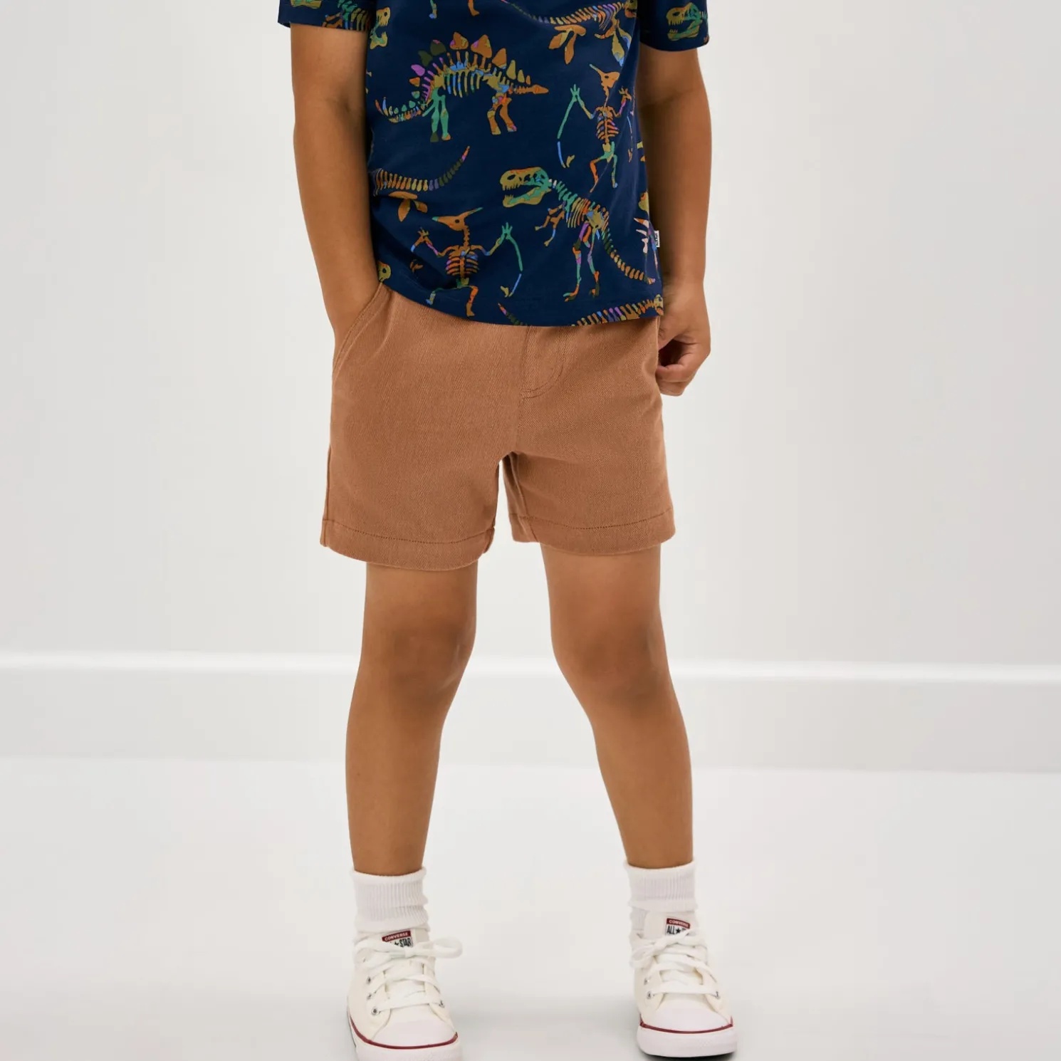Oak Brown Chino Shorts