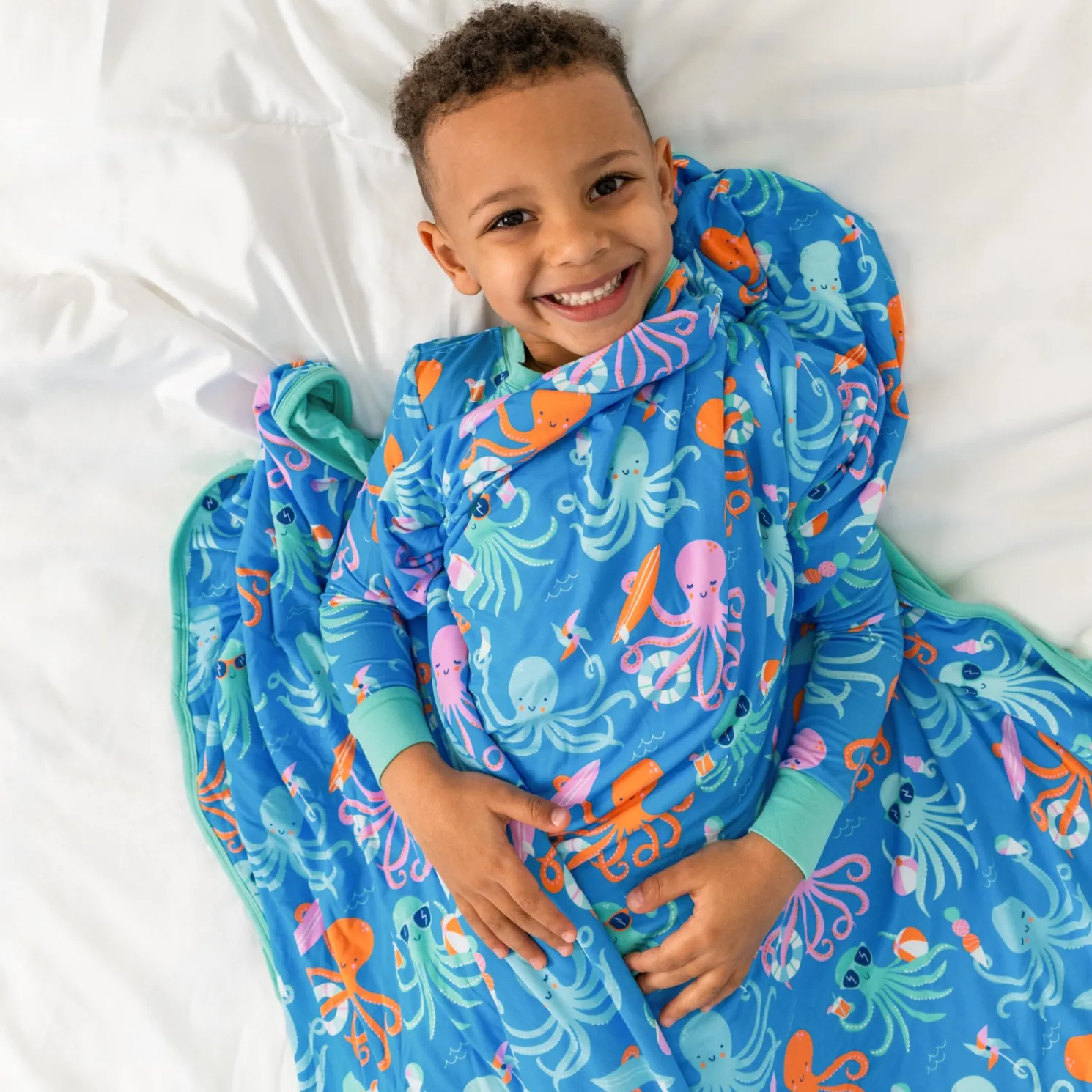 Octopus Party Large Cloud Blanket®