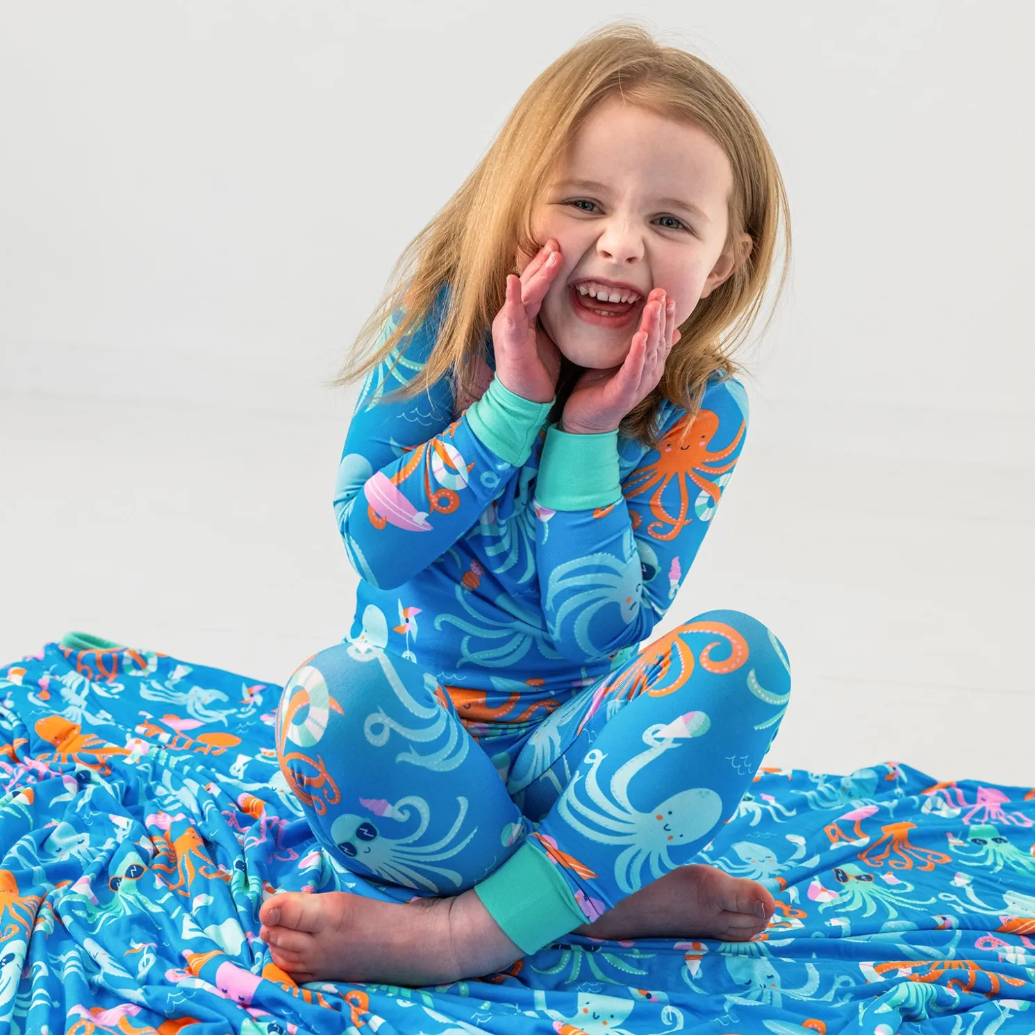 Octopus Party Large Cloud Blanket®