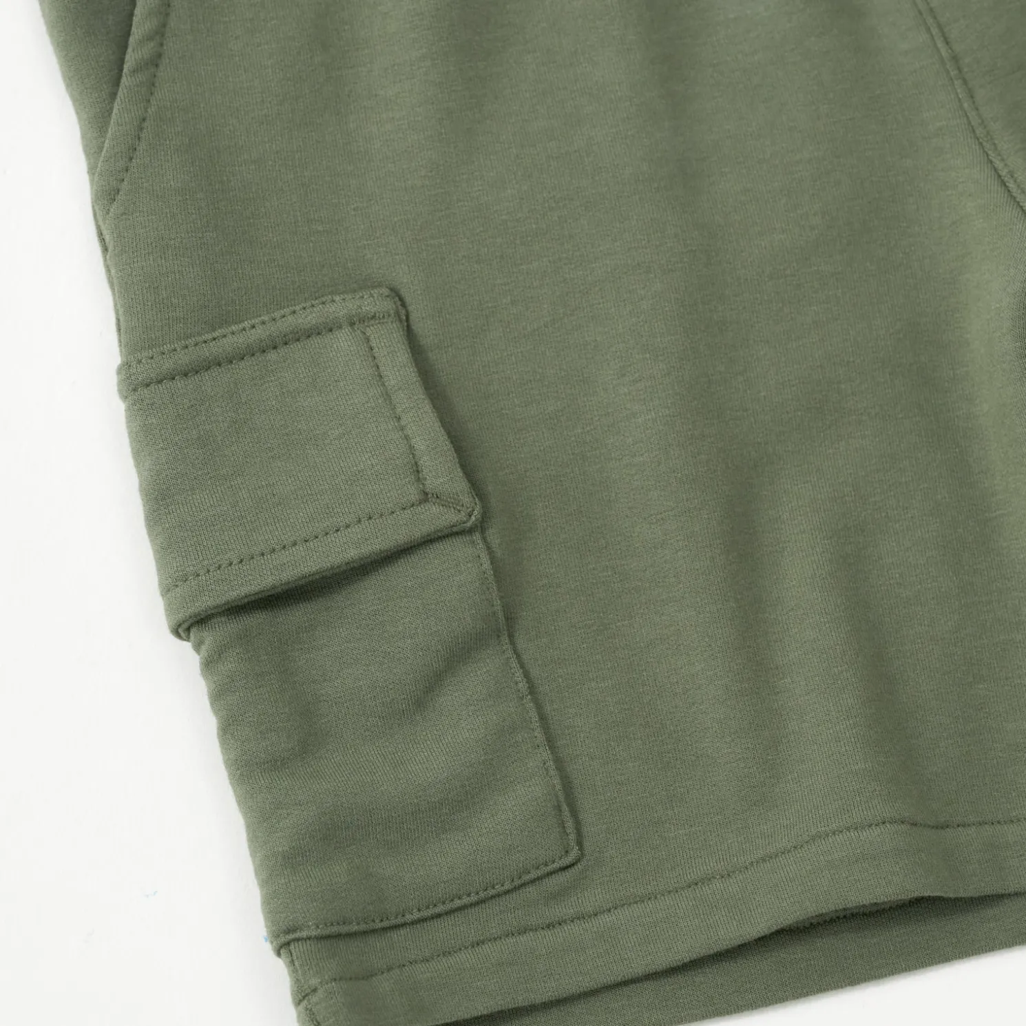 Olive Cargo Shorts