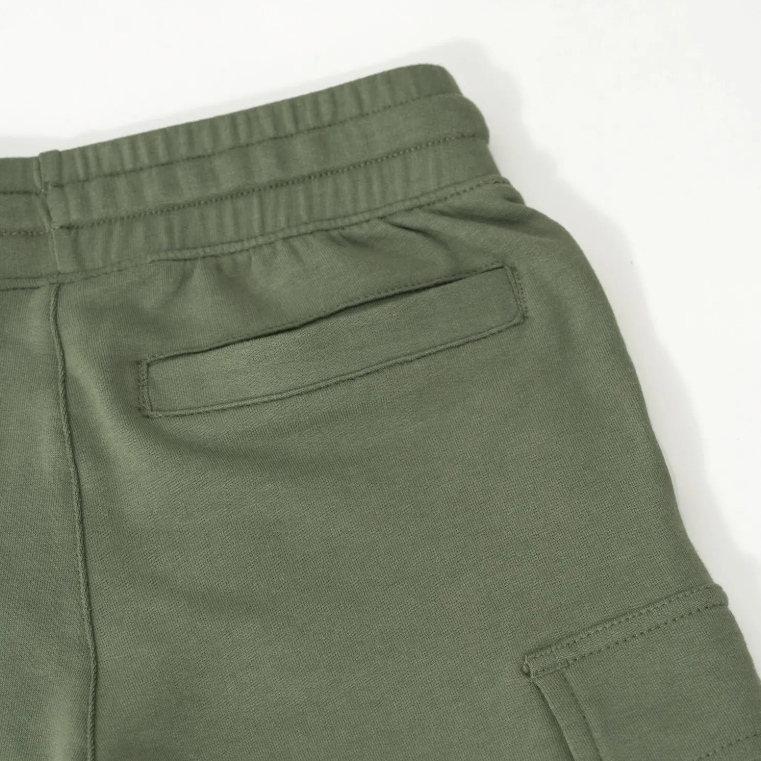 Olive Cargo Shorts
