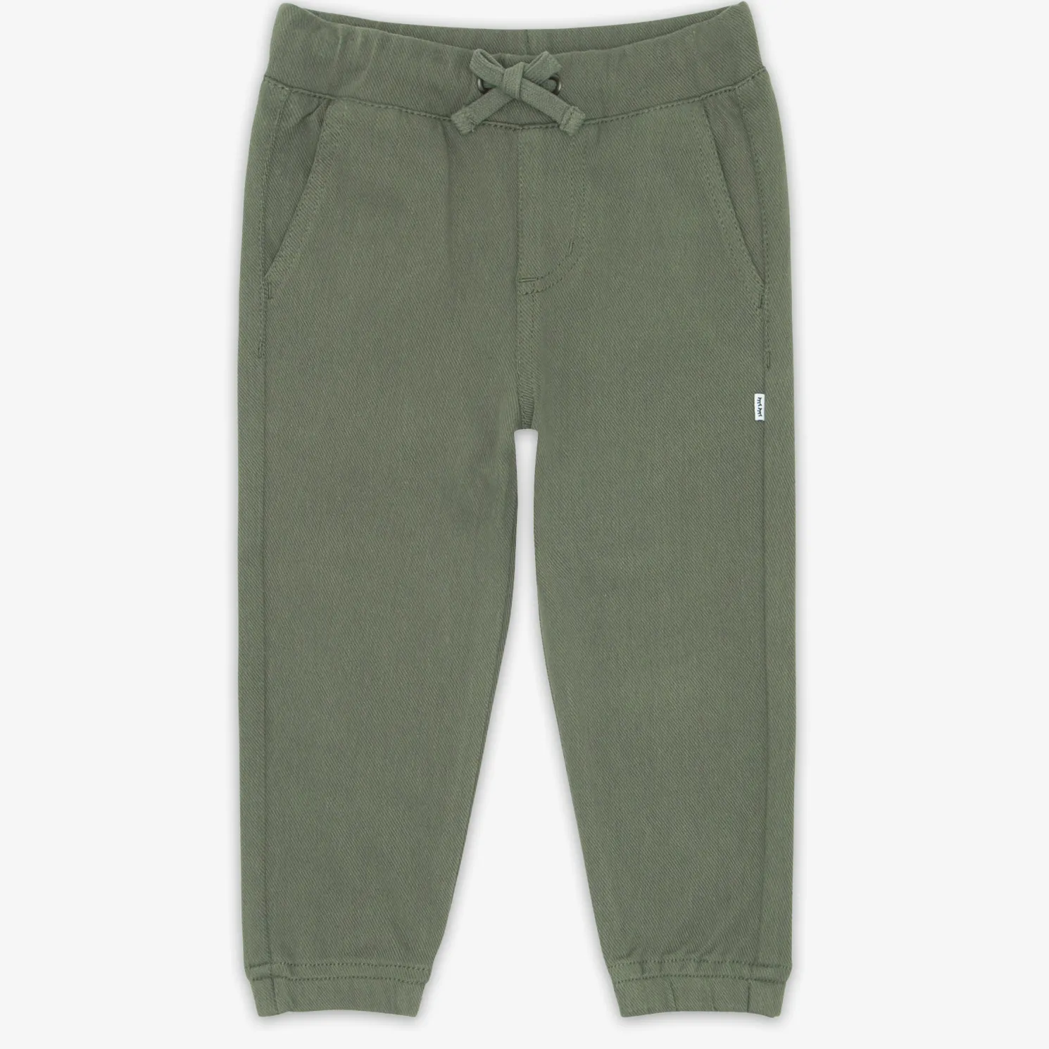 Olive Denim Jogger